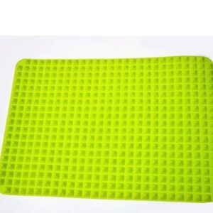 Non-Stick Silicone Pyramid Cooking Mat Baking Mat With Grid Versatile Oven BBQ Cooking Mat Heat-Resistant Mat Kitchen Tools Kitchen Gadgets