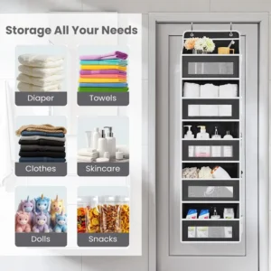 Hanging Closet Organizer Door Storage Rack | Multi-Layer Clothes & Shoe Storage Bag