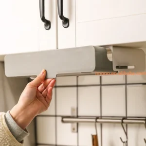 Kitchen Bottle Storage Rack No Drill | Plastic Seasoning Organizer Hanging Rack