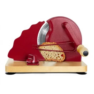 Manual Bread Slicer Adjustable Thickness | Stainless Steel Hand Crank Bread Cutter for Home & Bakery