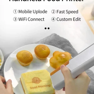 PrintPen Food Surface Printer Cake Macaron Inkjet Edible Digital Handheld Printer Portable Coffee Latte Art Print Machine