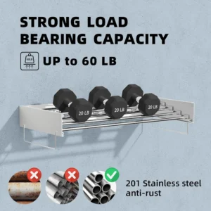 Wall Mounted Folding Clothes Drying Rack | Space Saving Laundry Hanging Rack Stainless Steel