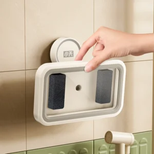 Waterproof Bathroom Phone Holder with Suction Cup | Touchscreen Shower Mobile Storage Box