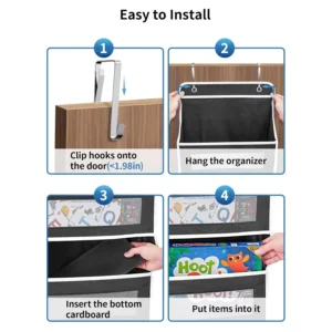Hanging Closet Organizer Door Storage Rack | Multi-Layer Clothes & Shoe Storage Bag