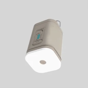 Portable Pocket Air Pump with Camping Lantern | USB Rechargeable Mini Air Pump 2400mAh